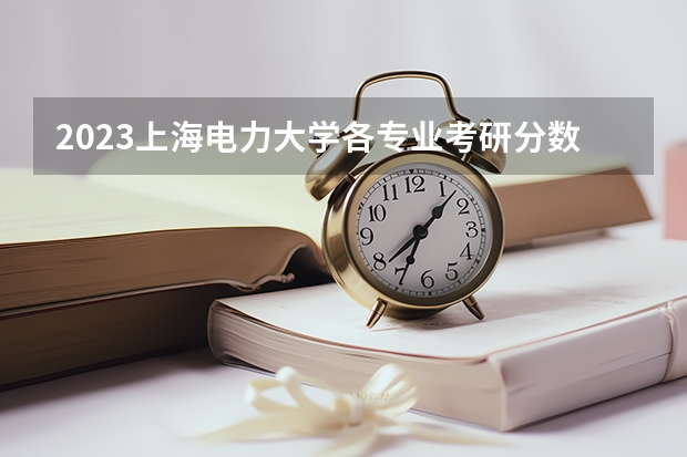 2023上海电力大学各专业考研分数线 历年考研分数线汇总