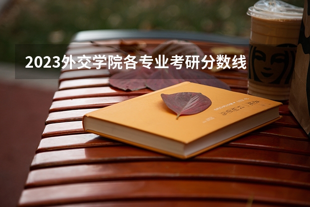 2023外交学院各专业考研分数线 历年考研分数线汇总