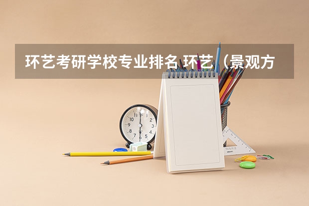 环艺考研学校专业排名 环艺（景观方向）考研