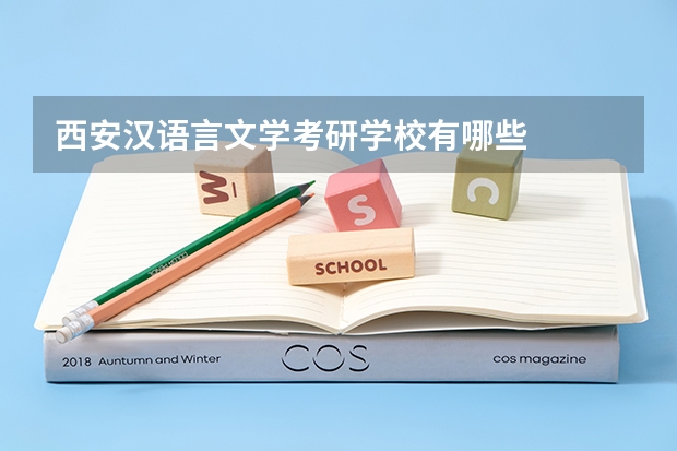 西安汉语言文学考研学校有哪些