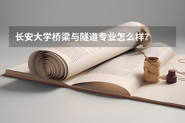 长安大学桥梁与隧道专业怎么样？