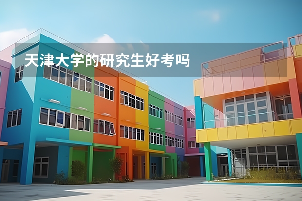 天津大学的研究生好考吗
