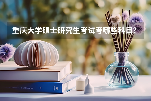 重庆大学硕士研究生考试考哪些科目？